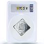 Malawi 50 kwacha White Lion Wildlife Fauna Crystal PR67 PCGS silver coin 2009