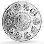 Mexico 1 onza Libertad Angel of Independence Gilt silver coin 2004
