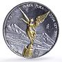 Mexico 1 onza Libertad Angel of Independence Gilt silver coin 2004