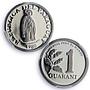 Paraguay 1 guarani FAO World Food Day Soldier Flower PR70 PCGS NiSteel coin 1980