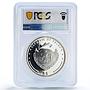 Palau 5 dollars Four Leaf Clover Ounce of Luck PR68 PCGS silver coin 2006