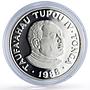 Tonga 1 paanga Runners Seoul Olympic Games Sports proof silver coin 1988