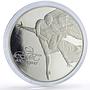 Belarus 100 roubles Ballet Dancers History Culture 5 oz proof silver coin 2003