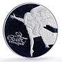 Belarus 100 roubles Ballet Dancers History Culture 5 oz proof silver coin 2003