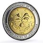 Micronesia 1 dollar Pope John Paul II Religion Fantasy bimetal coin 2011