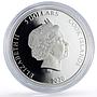 Cook Islands 5 dollars Chameleon Lizard Magnificent Life Fauna silver coin 2020