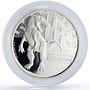Tuvalu 5 dollars Giganotosaurus Dinosaurs Fauna 2 oz proof silver coin 2002