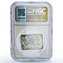 Andorra 5 diners Transfiguration Christ Wonders Art PF68 NGC silver coin 2013