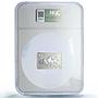 Belarus 20 roubles Don Stallion Horse Cossack Colored PF69 NGC silver coin 2012