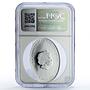 Cook Islands 5 dollars Ressurection Christ Religion PF70 NGC silver coin 2016