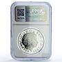 Cook Islands 5 dollars Christmas Bauble Religion Gilt PF70 NGC silver coin 2015