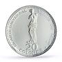 Costa Rica 20 colones Venus of Milo Sculpture Art PF62 NGC silver coin 1970