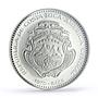 Costa Rica 20 colones Venus of Milo Sculpture Art PF62 NGC silver coin 1970