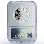 Ecuador 1 sucre Quito City Capitals Ibero-American PF70 NGC silver coin 2024