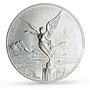 Mexico 5 onzas Libertad Angel of Independence MS68 NGC 5 oz silver coin 1996