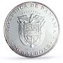 Panama 20 balboas Simon Bolivar 200th Birth Politics PF69 NGC silver coin 1983