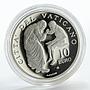 Vatican 10 euro Benedictus XVI proof silver coin 2007