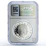 Great Britain 5 pounds Princess Diana History Politics PF68 NGC silver coin 1999