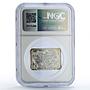 Andorra 5 diners Cana Wedding Christ Wonders Art PF69 NGC silver coin 2013