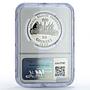 Haiti 50 gourdes World Queen of Sugar Cane History PF63 NGC silver coin 1973