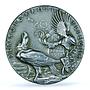 Germany Richthofen Red Baron Planes Aviation Matte SP642 PCGS silver medal 1918