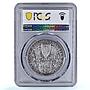 Germany Weimar Hindenburg 5 Mark Token Politics X#1 SP62 PCGS silver medal 1927
