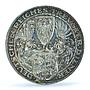 Germany Weimar Hindenburg 5 Mark Token Politics X#1 SP62 PCGS silver medal 1927