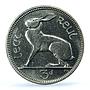 Ireland 3 pence pingine Free State Coinage Hare PR67 PCGS nickel coin 1928