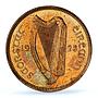 Ireland 1/4 farthing phingin Free State Coinage Bird PR65 PCGS bronze coin 1928
