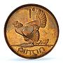 Ireland 1 penny pingin Free State Coinage Chick Bird PR65 PCGS bronze coin 1928