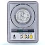 Italy 2 lire King Victor Emmanuel III Coinage KM-55 UNC PCGS silver coin 1917