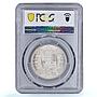 Great Britain 1/2 crown Queen Victoria Coinage KM-764 MS64 PCGS silver coin 1888