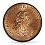 Great Britain 1/2 penny George III Coinage KM-647 MS64 PCGS copper coin 1799