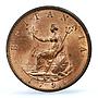 Great Britain 1/2 penny George III Coinage KM-647 MS64 PCGS copper coin 1799