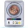 Great Britain 1/2 penny George III Coinage KM-647 MS64 PCGS copper coin 1799