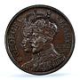 Great Britain King George V Mary Bridewell Hospital SP63 PCGS copper medal 1911