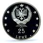 Albania 25 leke Skanderbeg Victory Sword Dancers PR68 PCGS silver coin 1970