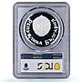 Bulgaria 25 ecu Galleon Ship Clipper Seafaring X#1 PR69 PCGS silver coin 1993