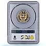 Cape Verde 2500 escudos Independence First Anniversary PR67 PCGS gold coin 1976