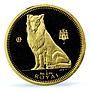 Gibraltar 1/5 royal Collie Dog Man Best Friends Animals PR67 PCGS gold coin 1995
