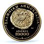 Greece 10000 drachmes Volleyball Athena Owl Bird Sports PR69 PCGS gold coin 1994