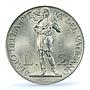 Italy Vatican 2 lire Pope Pius XII Standing Figure MS66 PCGS nickel coin 1939