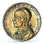 Italy Vatican 5 lire Pope Pius XII Saint Peter Boat MS64 PCGS silver coin 1939