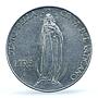 Italy Vatican 1 lire Pope Pius XII Virgin Mary MS65 PCGS NiSteel coin 1941
