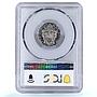 Italy Vatican 20 centesimi Pope Pius XI Saint Paul MS66 PCGS nickel coin 1929