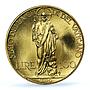 Italy Vatican 100 lire Pope Pius XI Jesus Christ KM-9 MS65 PCGS gold coin 1929