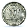 San Marino 20 lire Republic Coinage KM-11 MS64 PCGS silver coin 1936