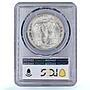 San Marino 20 lire Republic Coinage KM-11 MS63 PCGS silver coin 1932