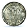 San Marino 20 lire Republic Coinage KM-11 MS63 PCGS silver coin 1932