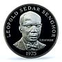 Senegal 150 francs Eurafrique Program Senghor Bird PR67 PCGS silver coin 1975